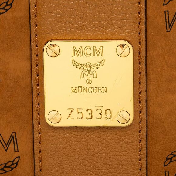 MCM Visetos Liz Reversible Medium Shopper Tote - Picture 7 of 15